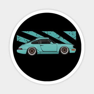 Tropical 911 964 Retro JDM Race Car Magnet